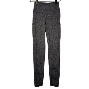 Aerie Chill Play XS Gray Heather High Rise Pocket Leggings